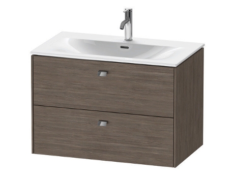 Mueble DURAVIT Brioso bajo lavabo montado en la pared 82,0 x 47,9 cm 2 cajones incl. recorte de sifón y delantal para lavabo Viu 234483
