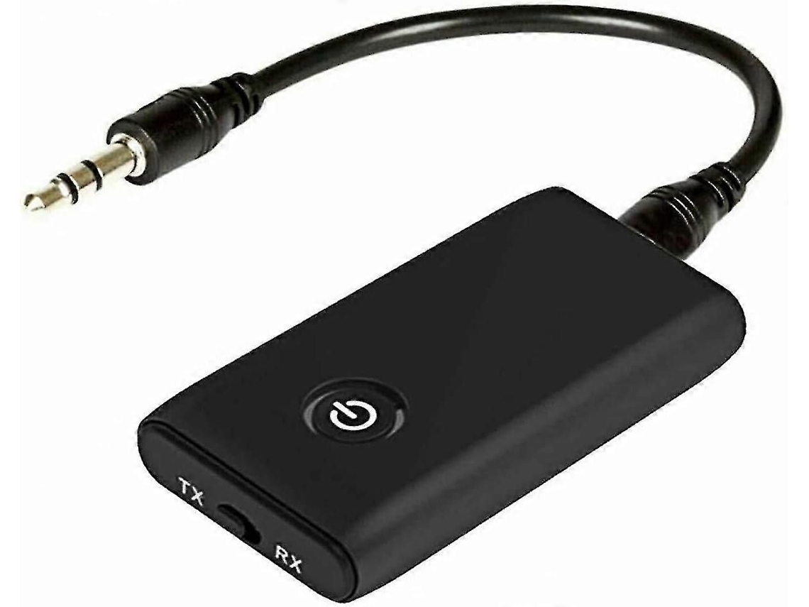 Transmissor Bluetooth 5.0 E Adaptador Receptor, Adaptador Bluetooth 2 Em 1, Aptx 3.5mm Jack E Usb, Compatível Com Tv / Pc / Sistema Estéreo / Hom