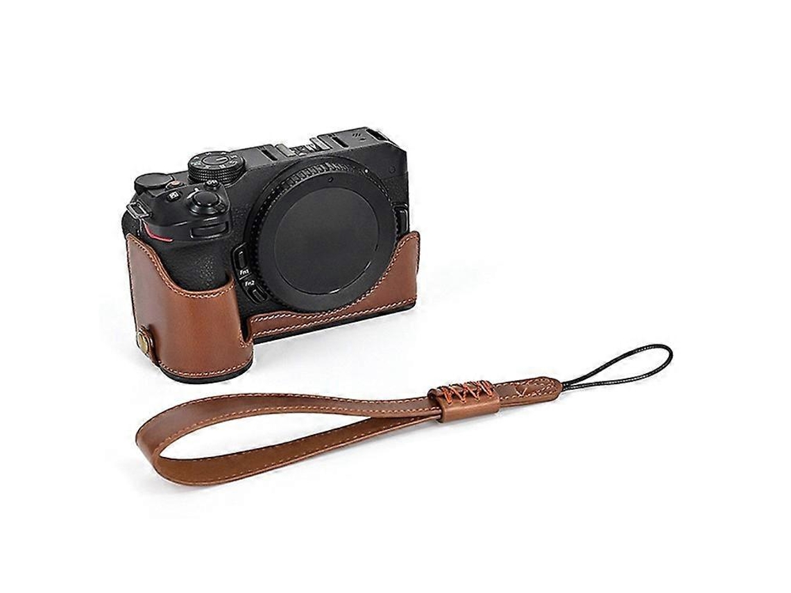 Funda protectora de piel sintética de alta calidad con parte inferior compatible con Nikon Z50/Z30 Facpoet