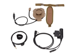 Auriculares Para Casco De Motocicleta (micrófono De Dedo Ptt Montado En La Cabeza Unilaterales)