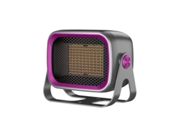 SFUSHOS Calefactor de sobremesa silencioso y rápido para dormitorios, gris oscuro L6