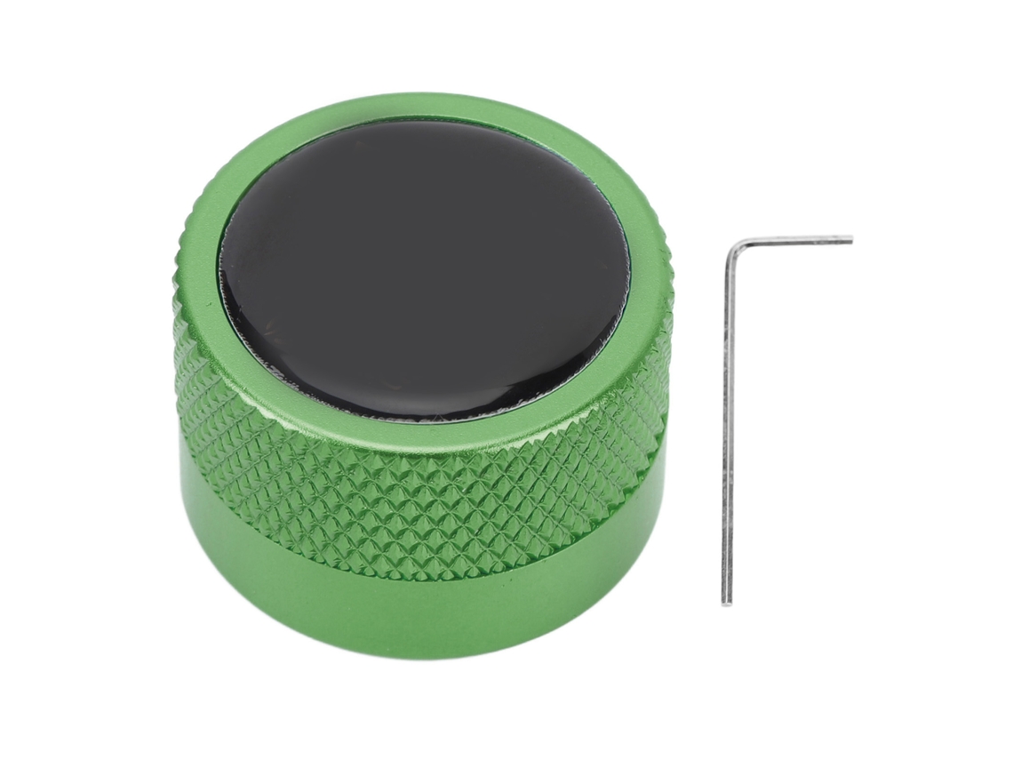 Junli-caja Magnética Para Tiza De Billar, De Aleación De Aluminio, Redonda, Con Soporte Para Puntas De Tiza, Color Verde