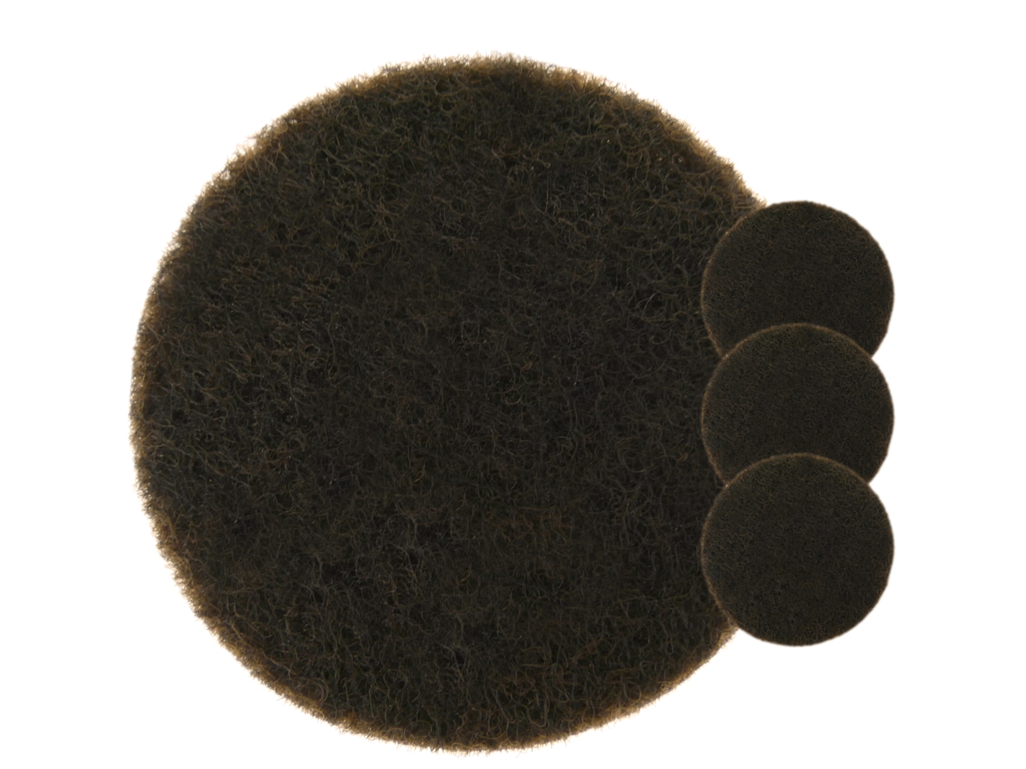 Fieltro Adhesivo Para Muebles Redondo 34Mm Marrón 4 Unidades PRIMEMATIK.COM