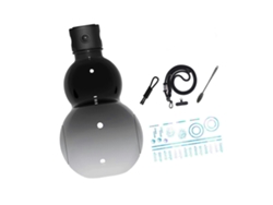 Botella De Agua En Forma De Calabaza, Botella Deportiva Exclusiva En Forma De Calabaza Para Oficina, Viajes, Verano, Negro Degradado. Rosewell