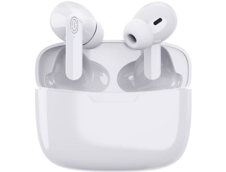 Auriculares Bluetooth True Wireless CHRONUS Y1139012 (In Ear - Micrófono - Noise Cancelling - Blanco)