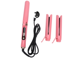 Prancha De Alisar Cabelo 3 Em 1 Com Cabeças Detacháveis Ferro Elétrico 5 Ajuste De Temperatura 220v Plugue Uk