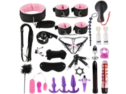 Conjunto Sm De 26 Piezas Para Parejas Adultos, Juego De Ataduras De Cuero Pu, Juguete Erótico