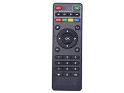 Mando a distancia universal para X96/X96mini/X96W Android TV Box, reemplazo de mando a distancia, mando a distancia portátil TV Box IR, con función KD (negro)