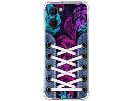 Carcasa para Oppo Find X5 Lite 5G TUMUNDOSMARTPHONE Dibujos Antigolpes Zapatillas 07 Multicolor