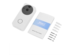 Videoportero Inalámbrico Wi-fi Para Sistema De Alarma Doméstico, Bajo Consumo Energético, Brilvibera (blanco)_ozo