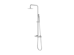 Columna de ducha Extensible, Termostatico rociador extraplano Cromado MICE COLLECTION