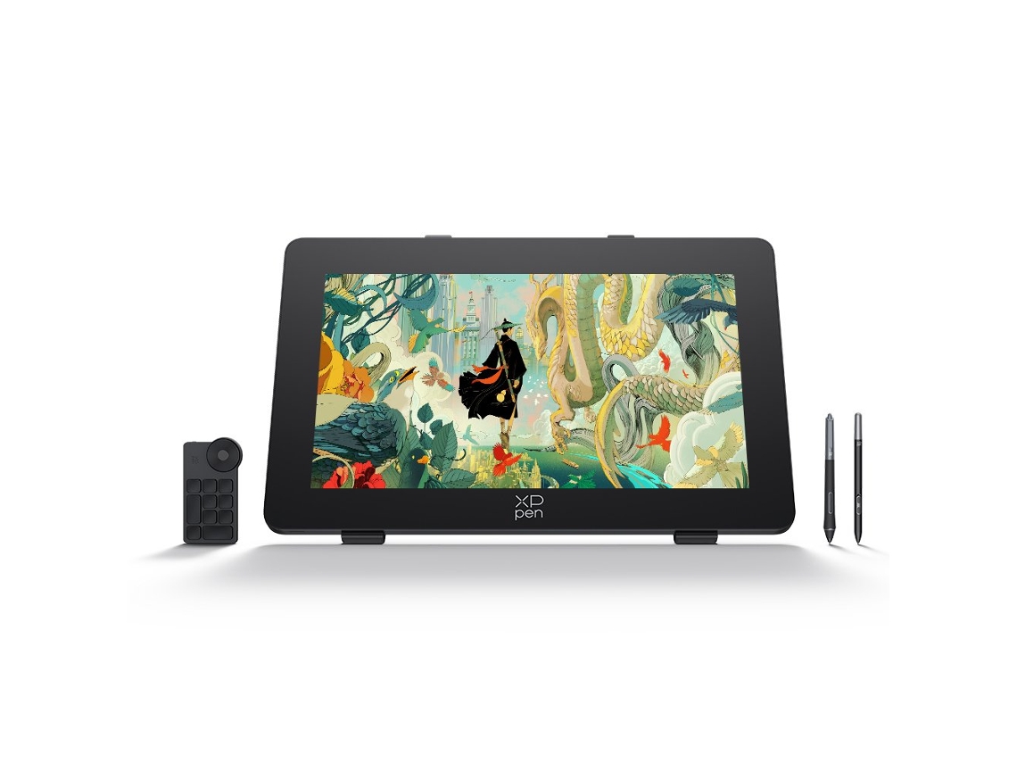 Mesa Digitalizadora Xppen Artist Pro 24 Gen2 165Hz 2.5k, 2 Lápices de Presión 16k con Soporte Ajustable y Mini Teclado