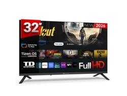 Televisor inteligente Full HD de 32 pulgadas con Samsung Tizen 8 - TD Systems M32FC22Tizen Negro