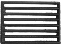Rejilla De Hierro Para Chimenea, Rejilla Rectangular Para Leña, Rejilla Metálica Reforzada Y Al Calor Para Chimenea Y
