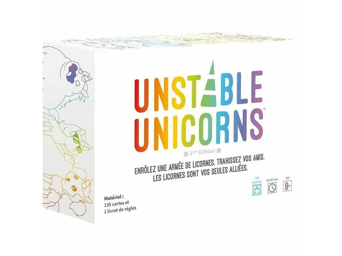 Juego de Mesa ASMODEE Unstable unicorns (Edad Mínima Recomendada: 8 años)