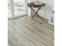 Suelo de vinilo Mons PVC autoadhesivo (7 láminas 0,975 m2) Roble natural claro [NEU.HAUS]