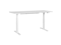 Escritorio para usar de pie o sentado BELIANI Destines de Tablero de fibra Blanco 180x80x128