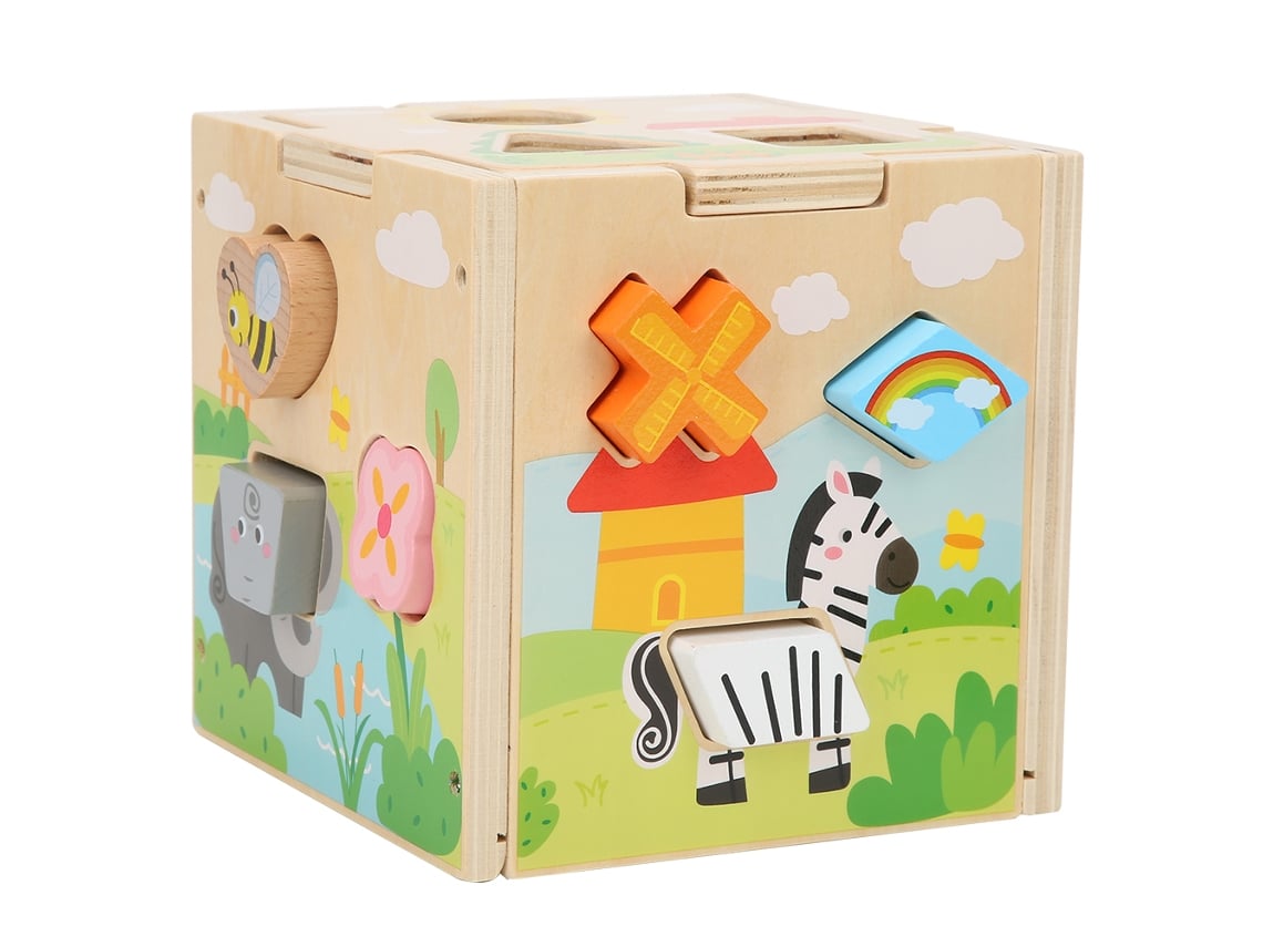 2026-bloques De Madera Para Emparejar Formas Juguetes Educativos Niños Bebés Caja Inteligente Infantil Regalo