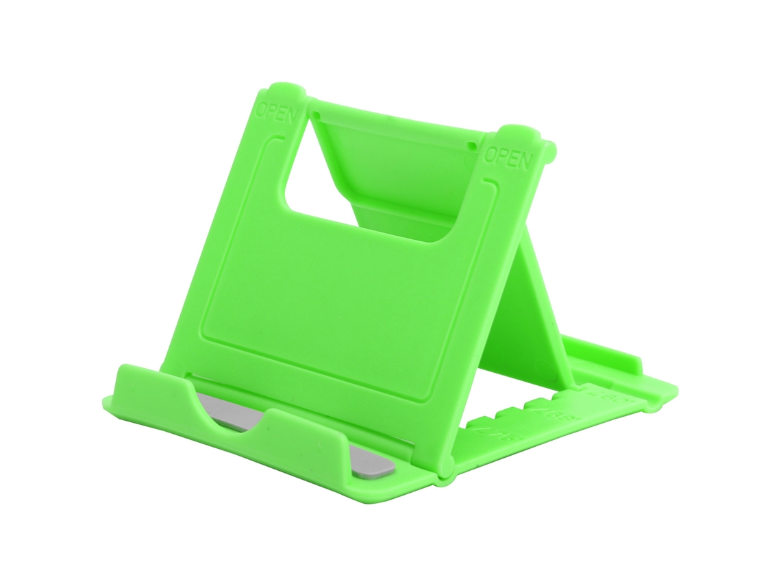 Soporte Para Teléfono Móvil Portátil Simple Mini De Escritorio Plegable Verde