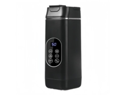 Licuadora doméstica, trituradora de hielo, autolimpiable, carga USB, portátil, taza de viaje, negra, 12 unidades Sfushos