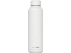 Botella térmica Quokka blanca sólida de 630 ml