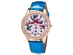 Reloj De Pulsera De Moda Para Mujer Con Correa De Aleación Y Decoración De Manecillas.