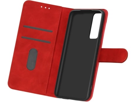 Funda Samsung Galaxy A03s AVIZAR con Tarjetero (Rojo)