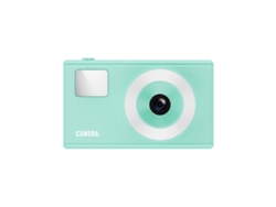 Cámara Digital Zruxe Cámara Digital Hd 1080p, Tarjeta De 32 Gb, Exposición Manual Verde