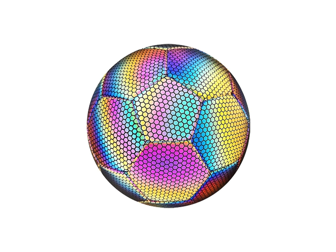 Balón De Fútbol Fosforescente Talla 4, Balón Luminoso Para Juegos Y Entrenamientos Nocturnos.