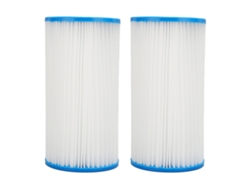 2 filtros para piscinas, ideales para baños calientes, spas y piscinas infantiles.
