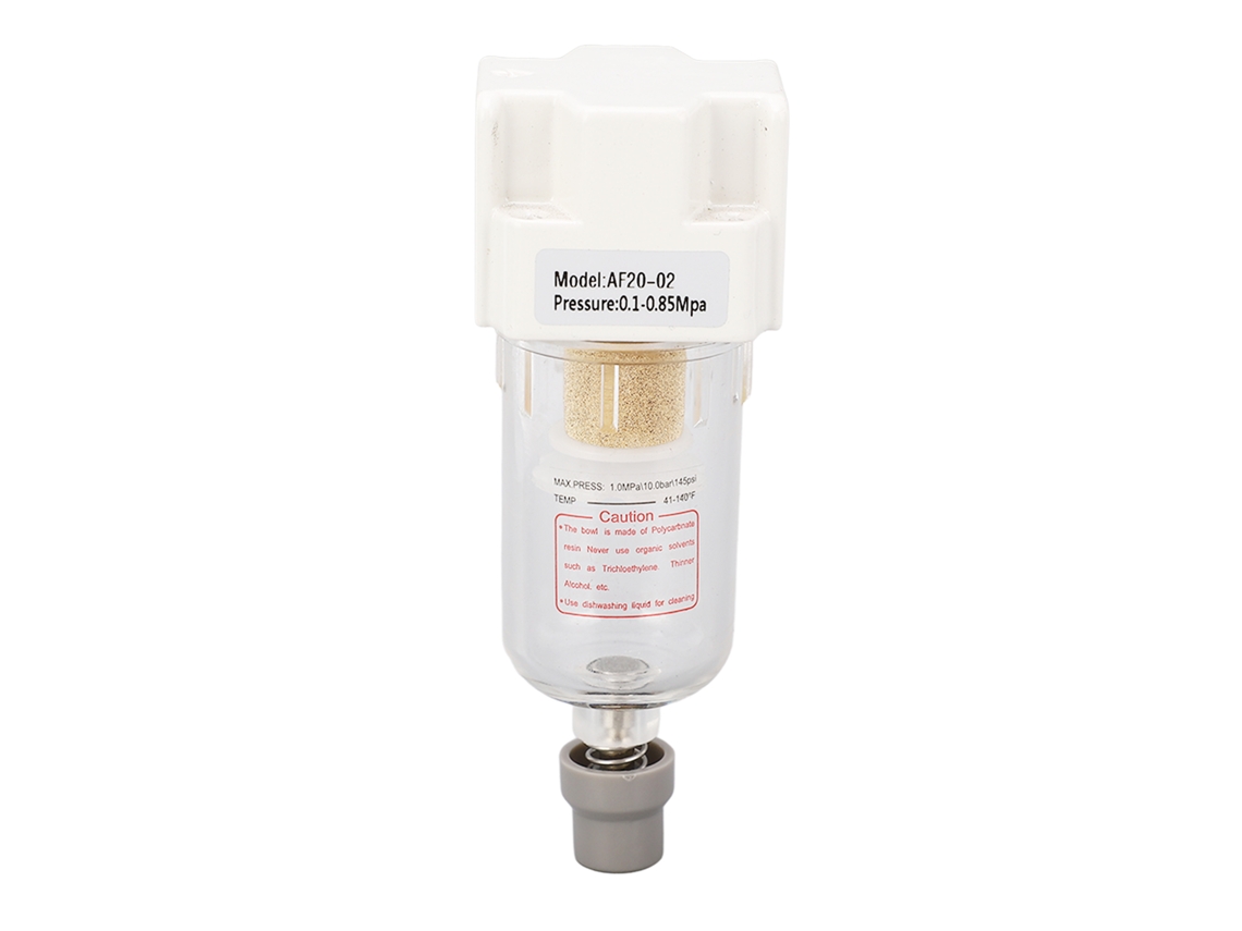 Filtro Regulador De Presión De Aire G1/4in Con Función De Drenaje Para Compresor 0,1-0,85mpa