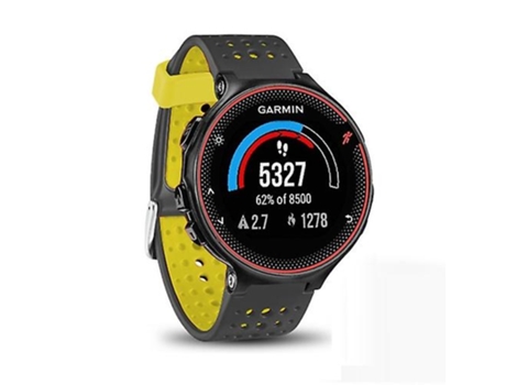 Correa para reloj Garmin Forerunner 235 bicolor negro amarillo VENISYMLIS