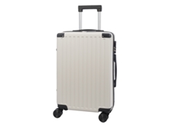 Maleta De Cabina Trolley En Material Ligero De Abs De Alta Resistencia Con Esquinas Reforzadas. Cerradura Numérica Y 4 Ruedas Dobles Extraíbles.