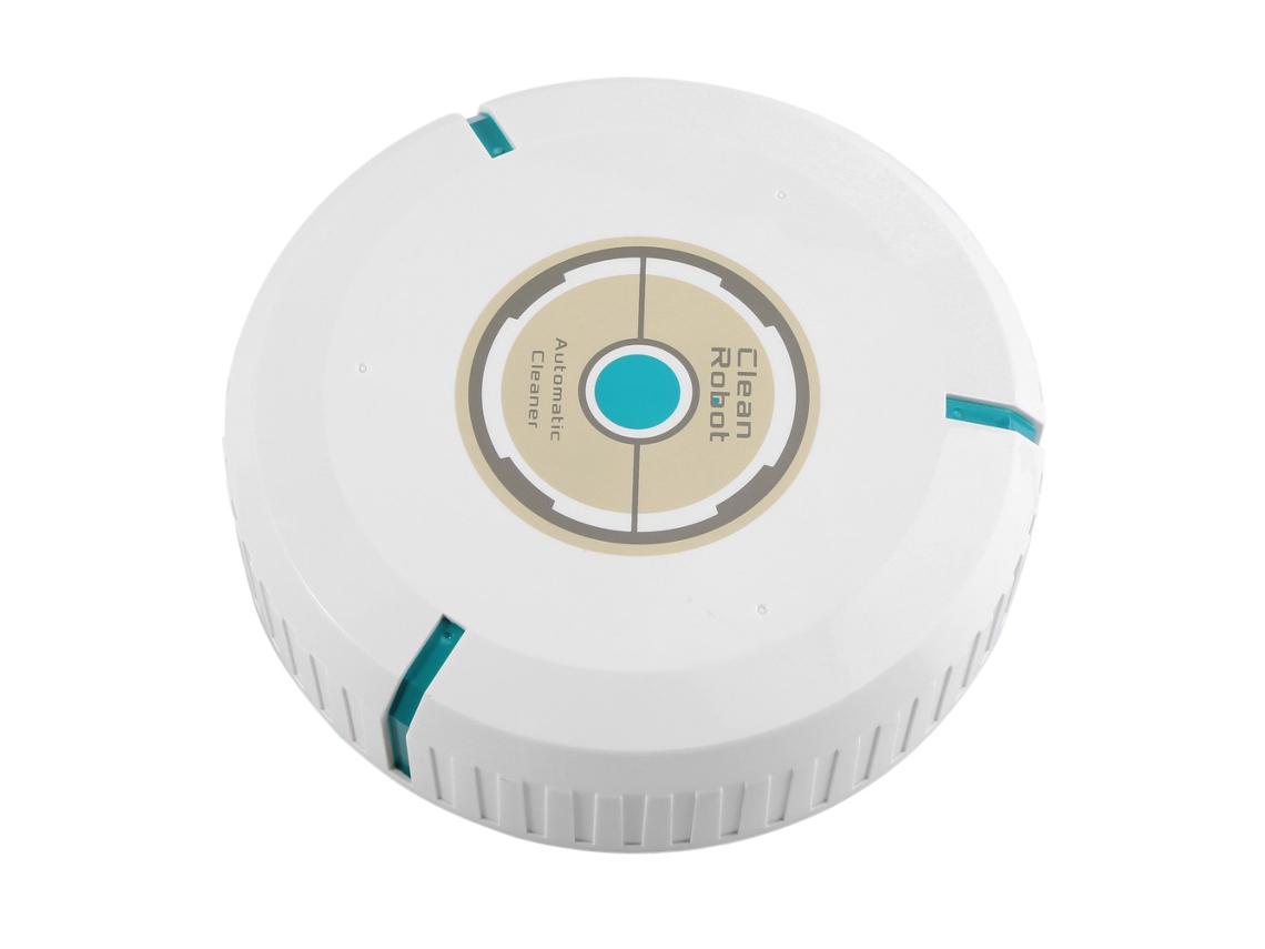 JILLIOPER Aspiradora de Pó Automática Inteligente con Batería para Limpieza del Hogar Blanco