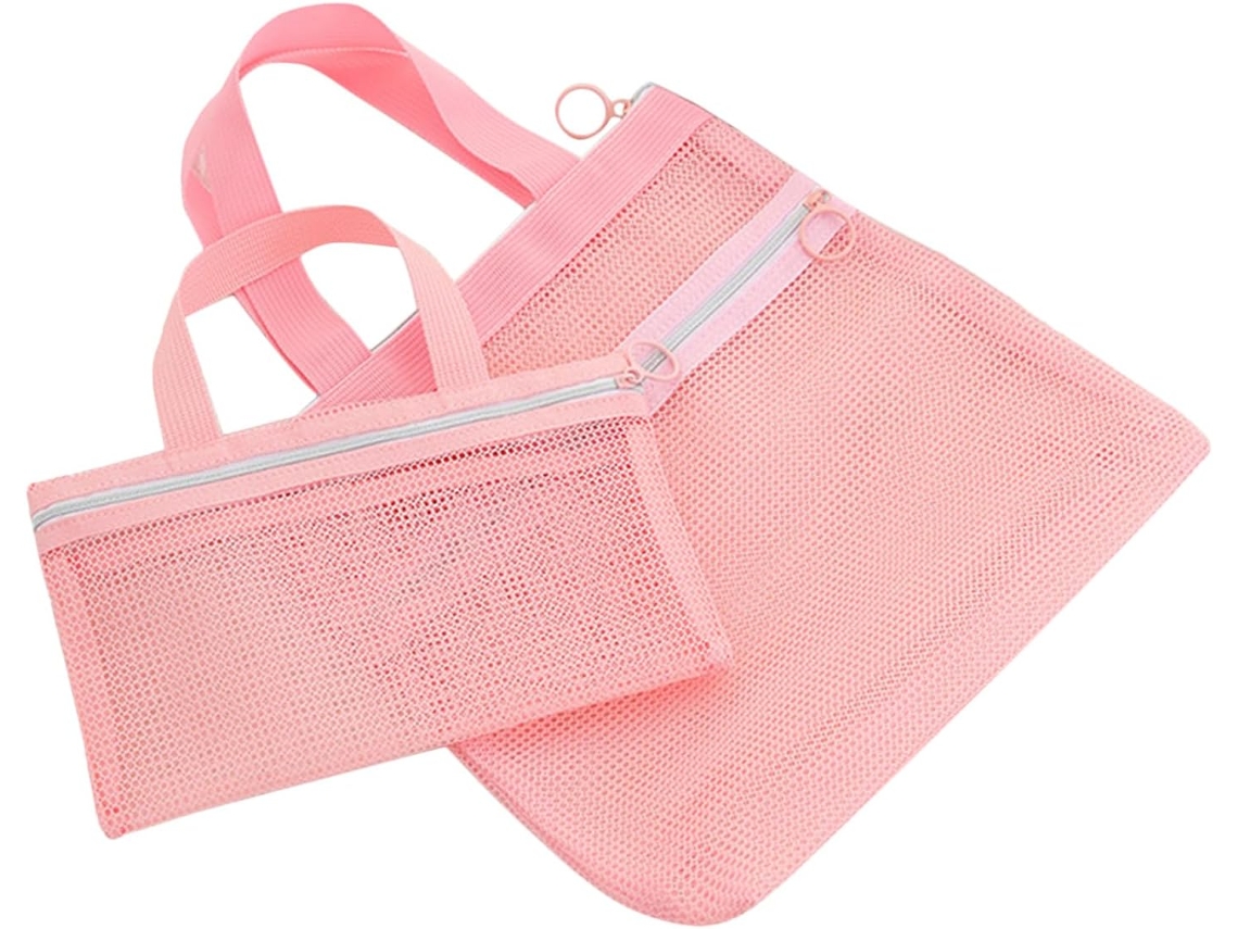 Nécessaire De Viagem | Bolsa De Malha Portátil Para Viagens