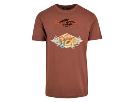 Camiseta MISTER TEE Royal Fruits Marrón (M)