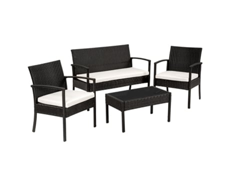 Rattan Sparta 3+1 TECTAKE Set