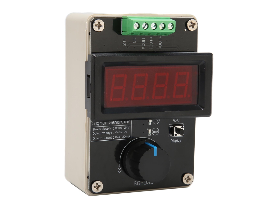 Generador De Señal Cc Ajustable De 4-20 Ma, Simulador De Corriente Y Voltaje Analógico De 0-10 V.