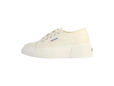 Zapatillas de Mujer SUPERGA Bubble Cano Baixo Cadarço Natural Outro Beige (37)