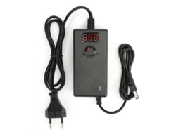 Fuente De Alimentación Ajustable De 3-12v 3a Con Pantalla Lcd Y Regulador De Velocidad Continuo Para Bombas, Taladros Y Ventiladores Led.