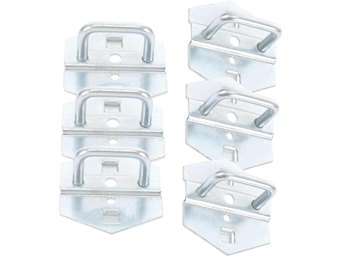 Metal Tablero Perforado Kit 6 Unidades Resistentes Fáciles
