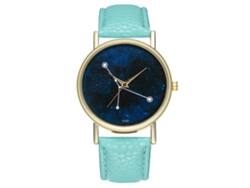 Reloj Zhoulianfa T121-a Mujer Hombre Cuero Quartz Moda Joven Mentol