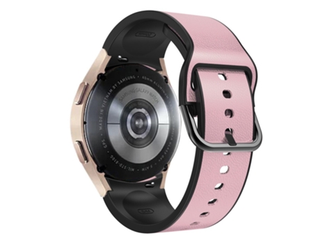 Correa de Silicona liberación rápida ajustable para Samsung Galaxy Watch4 40mm/44mm/Watch4 Classic 42mm/Watch 5 40mm/44mm/Watch 5 Pro 45mm - rosa