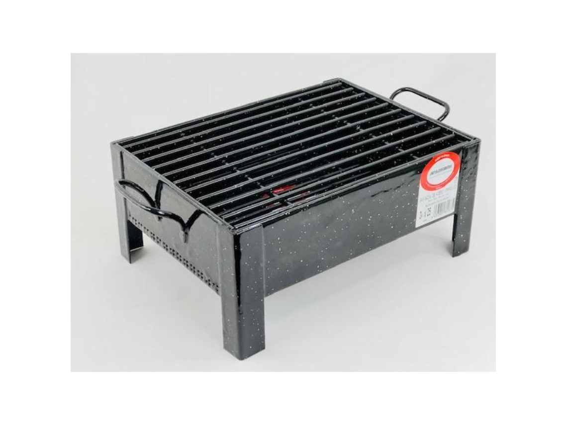 Barbacoa vitrificada 34x25x15 cm