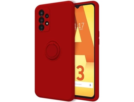 Carcasa para Samsung Galaxy A13 4G TUMUNDOSMARTPHONE Silicona Líquida Rojo