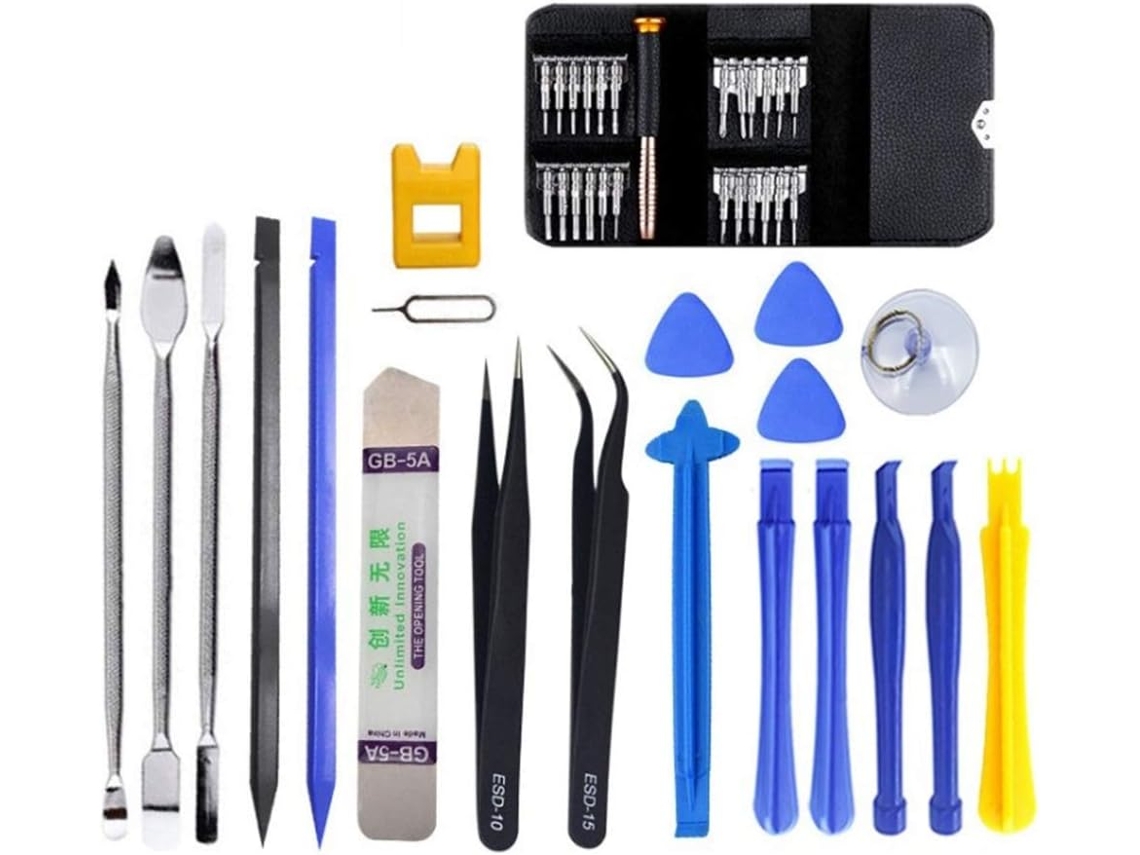 Kit De Herramientas 45 En 1 Para Reparación De Pantallas Lcd De Teléfonos Móviles, Relojes, Gafas,