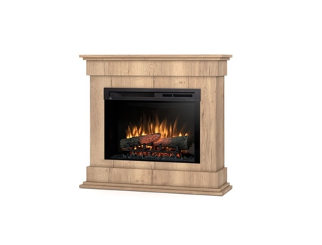 Chimenea eléctrica LED autoportante LENOX 26' Roble claro 97 x 88 x 29 OUTINFIRE