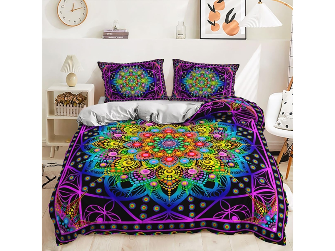 Juego Funda Nórdica Juego Ropa Cama Microfibra Almohada 200 X Cm 140x200 50x75 200x200 220x240