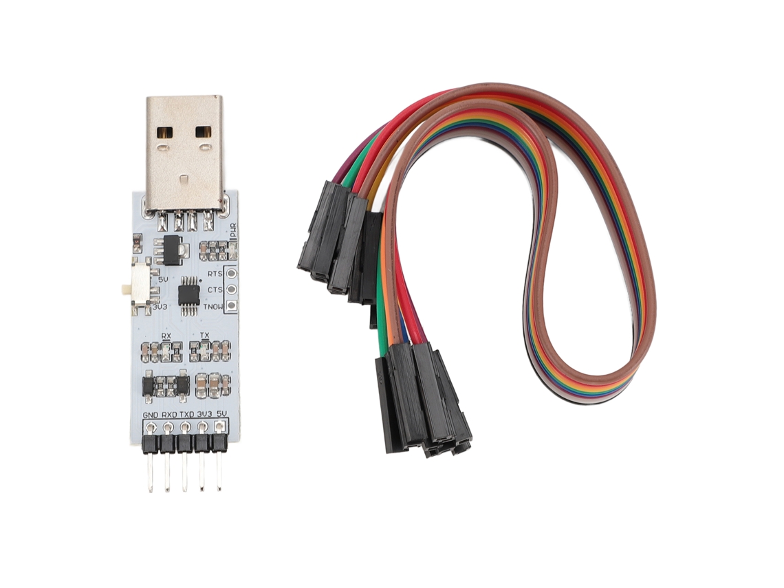 Módulo Serial Usb A Ttl Convertidor Adaptador Uart Descargador Avanzado Stc 50bps-2mbps