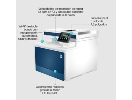 Impresora Laser HP INC Laser jet Pro Mfp 4302Fdw